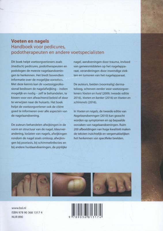 Voeten en nagels achterkant