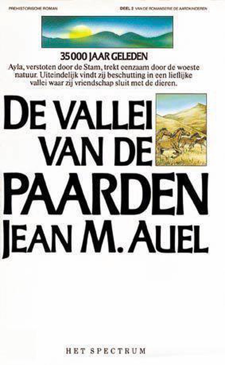 De vallei van de paarden | Jean M. Auel & geen