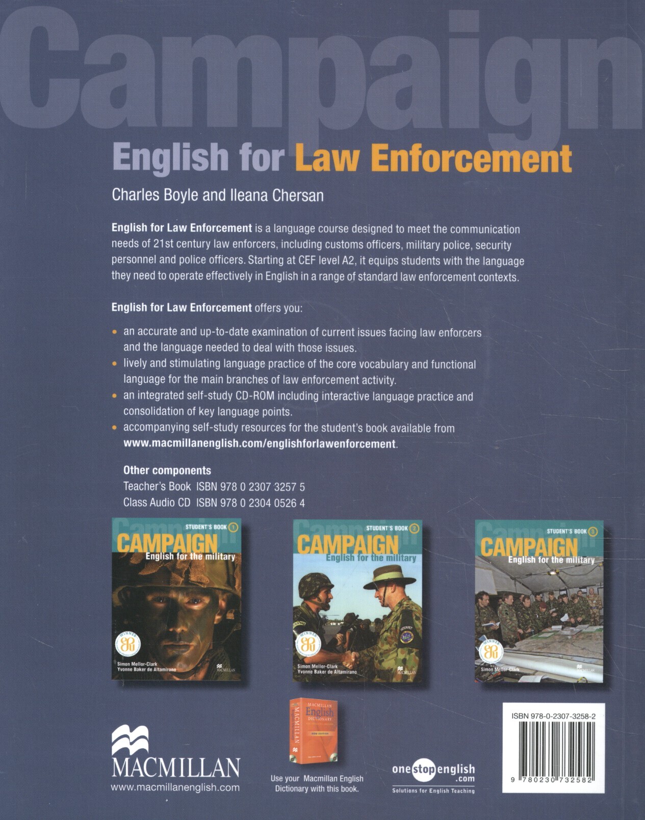 English for Law Enforcement achterkant