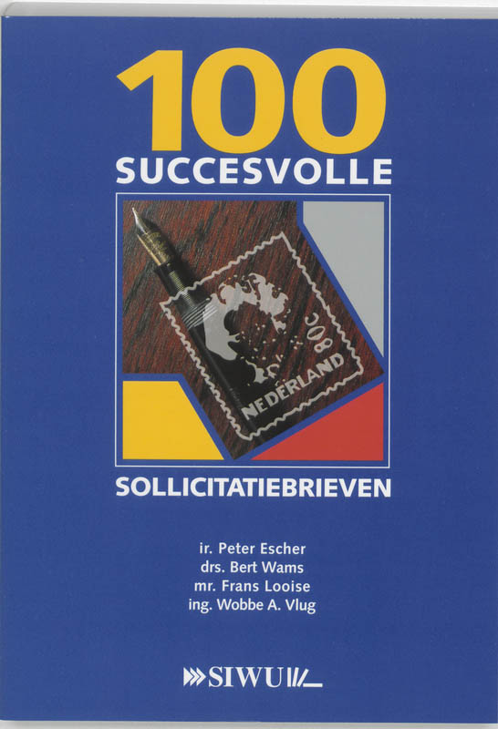 boekenbalie_9789074900072_cover 100 SUCCESVOLLE SOLLICITATIEBRIEVEN