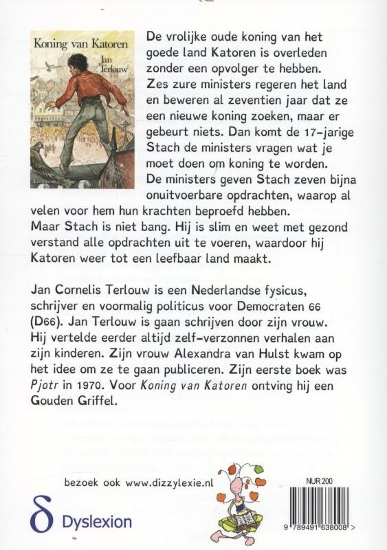 Koning van katoren achterkant