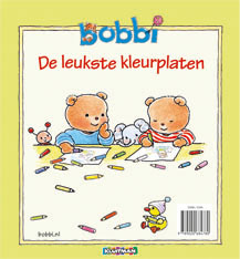 Bobbi kleurboek achterkant