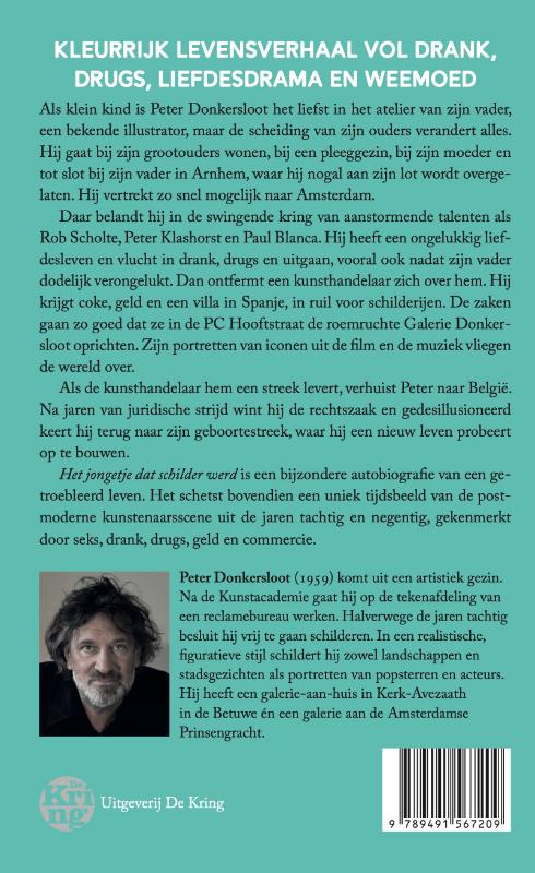 Het jongetje dat schilder werd achterkant