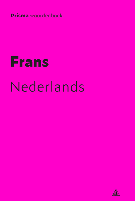 André Abeling Prisma Pocketwoordenboek Frans-Nederlands Fluo Roz