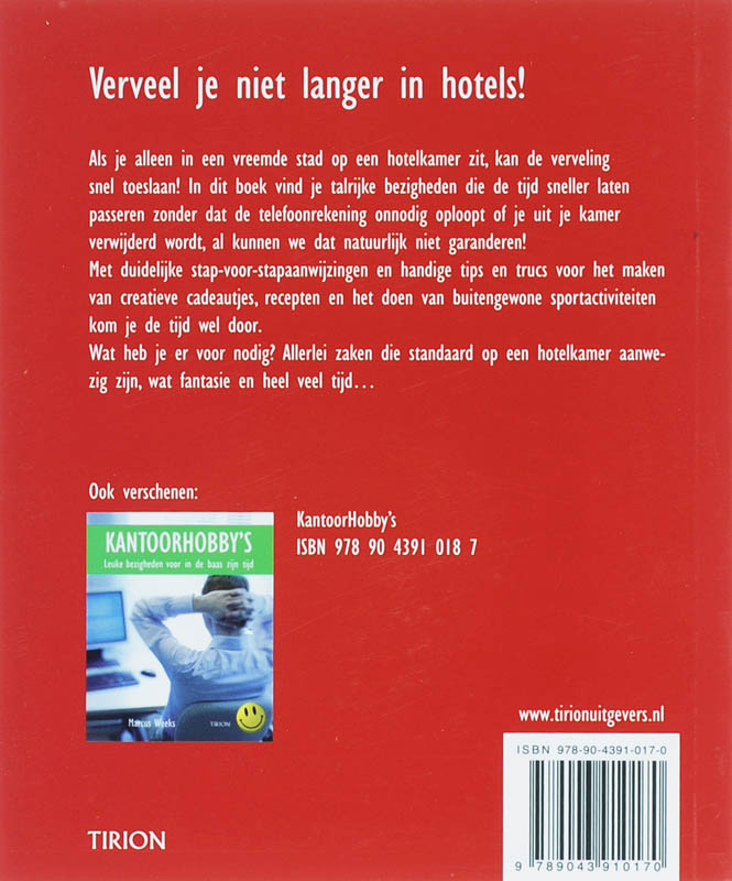 Hotelhobby's achterkant