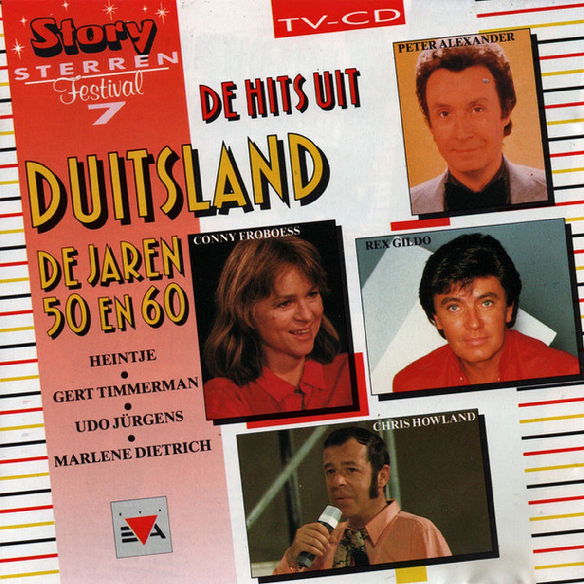 De Hits Uit Duitsland - De Jaren 50 En 60 ---CD ALBUM EVA