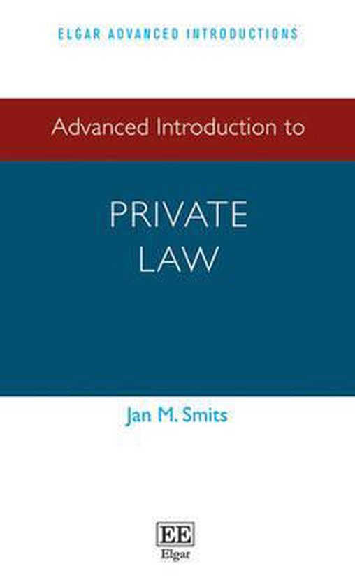 Advanced Introduction to Private Law