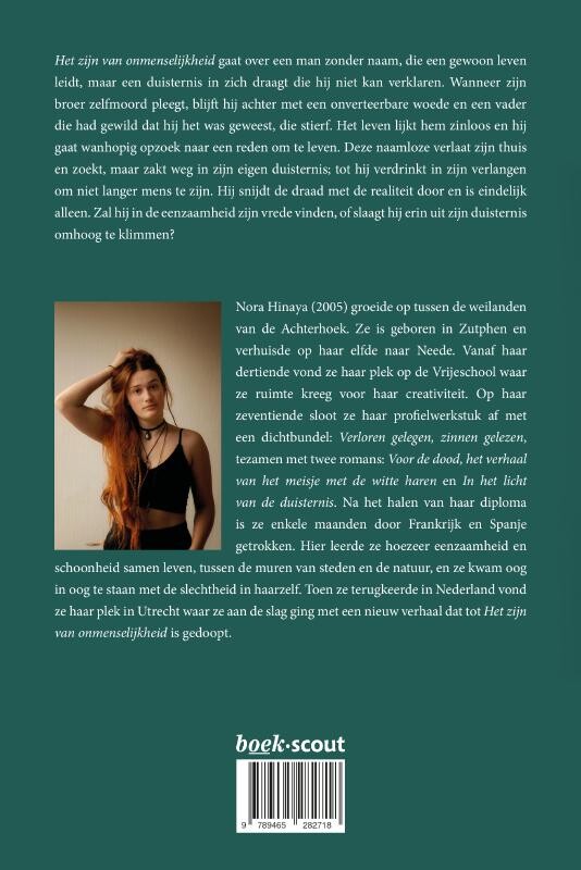 Het zijn van onmenselijkheid achterkant