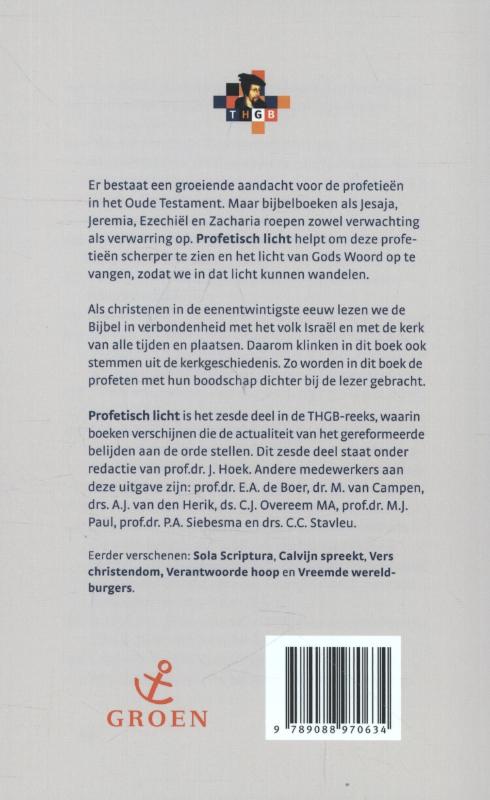 Profetisch licht Profetisch licht achterkant