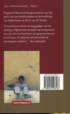 De boekhandelaar van Kaboel achterkant