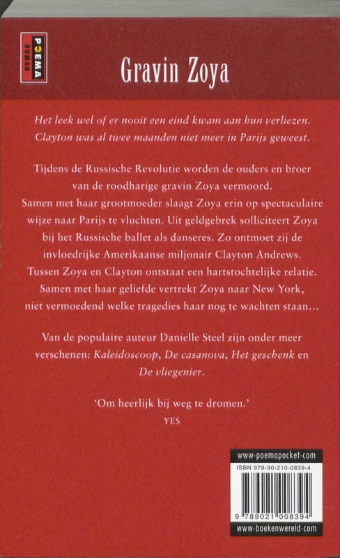 Gravin Zoya achterkant