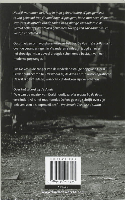 De volksmacht achterkant
