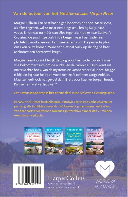 Een verrassende stap / Sullivan's Crossing / 1 achterkant