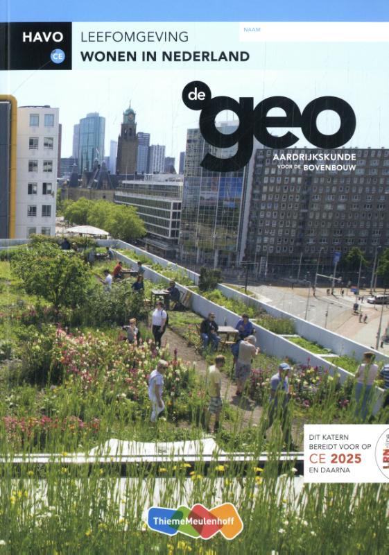 boekenbalie_9789006860764_cover De Geo LRN-line (CE 2025 e.v.) boek havo Wonen in Nederland