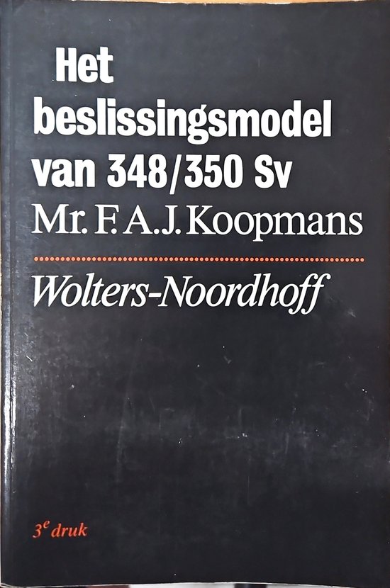 Beslissingsmodel van 348/350 sv