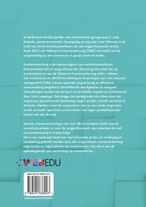Evenementenzorg achterkant