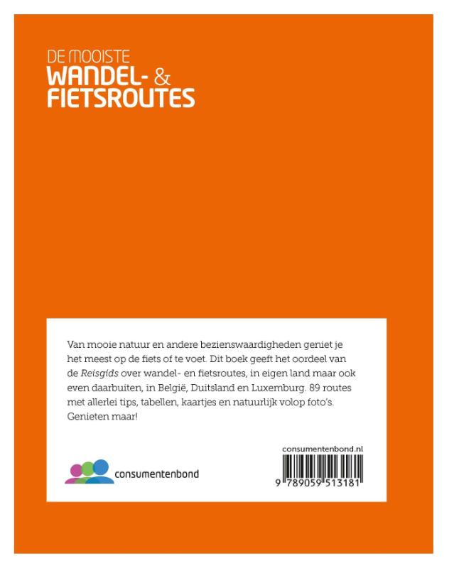 De mooiste wandel- & fietsroutes achterkant