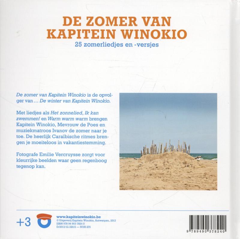 De zomer van kapitein Winokio achterkant