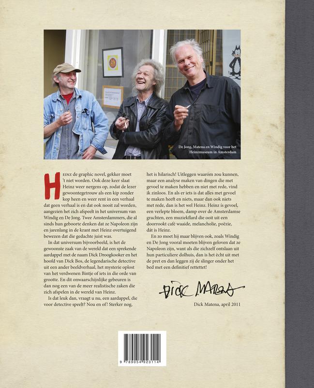 Heinz  -   Heinz, de graphic novel achterkant
