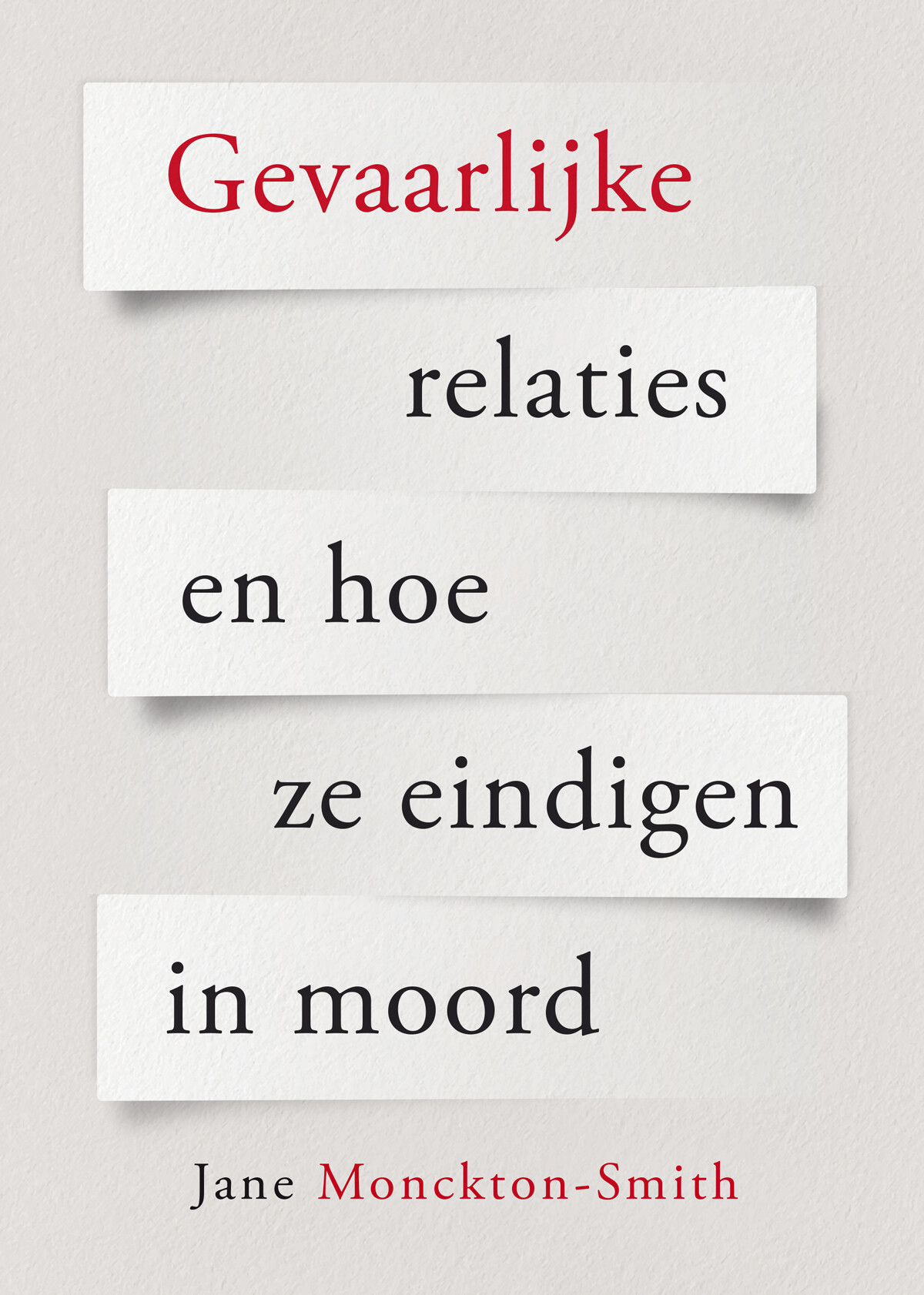 Gevaarlijke relaties en hoe ze eindigen in moord