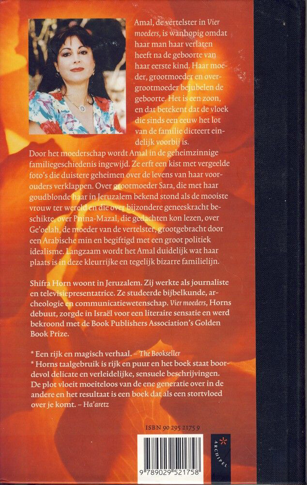 Vier moeders achterkant