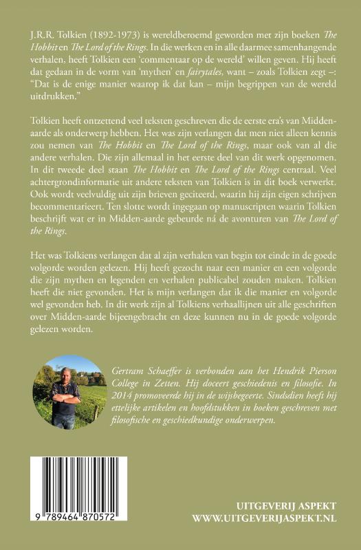Commentaar op de wereld van J.R.R. Tolkien / Deel 2 / Commentaar op de wereld van J.R.R. Tolkien / 2 achterkant