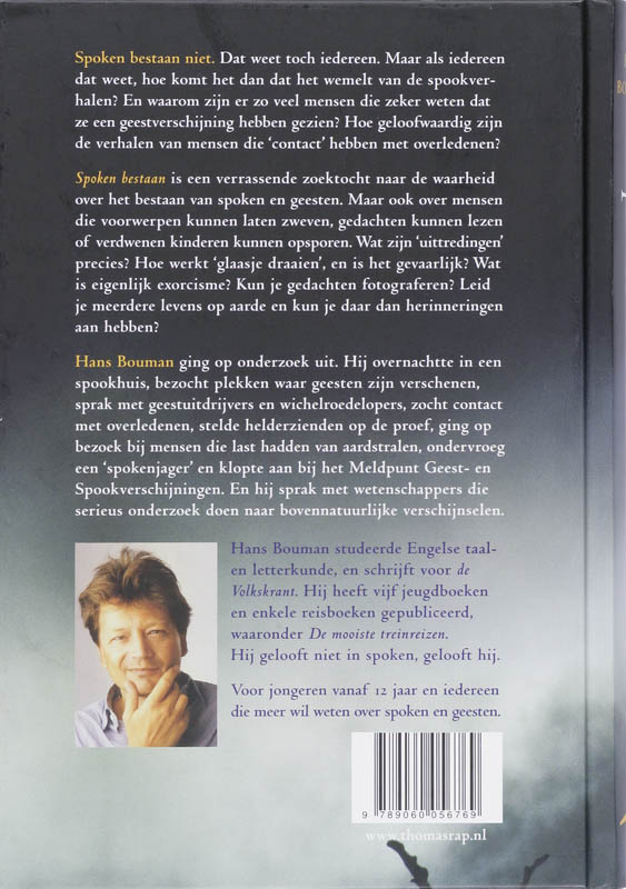 Spoken bestaan Spoken bestaan achterkant