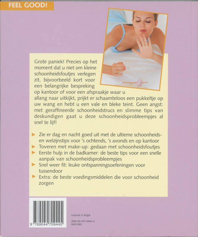 Feel Good Supersnelle Beautytips achterkant