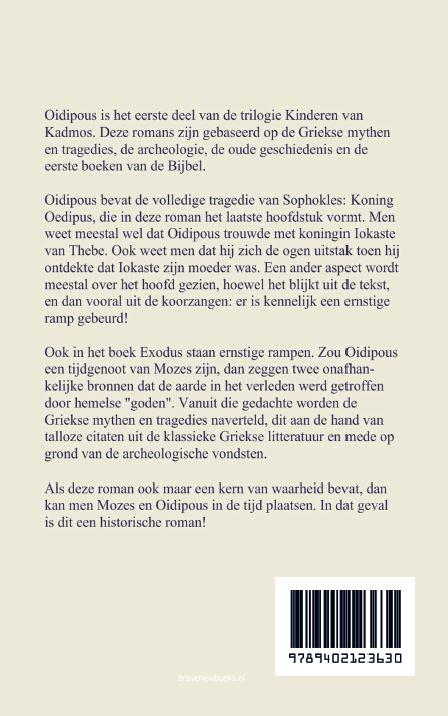 Oidipous / Kinderen van Kadmos / 1 achterkant