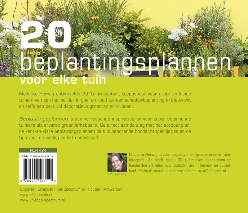 Beplantingsplannen achterkant