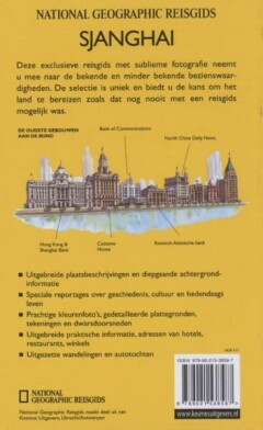 Sjanghai / National Geographic Reisgids achterkant