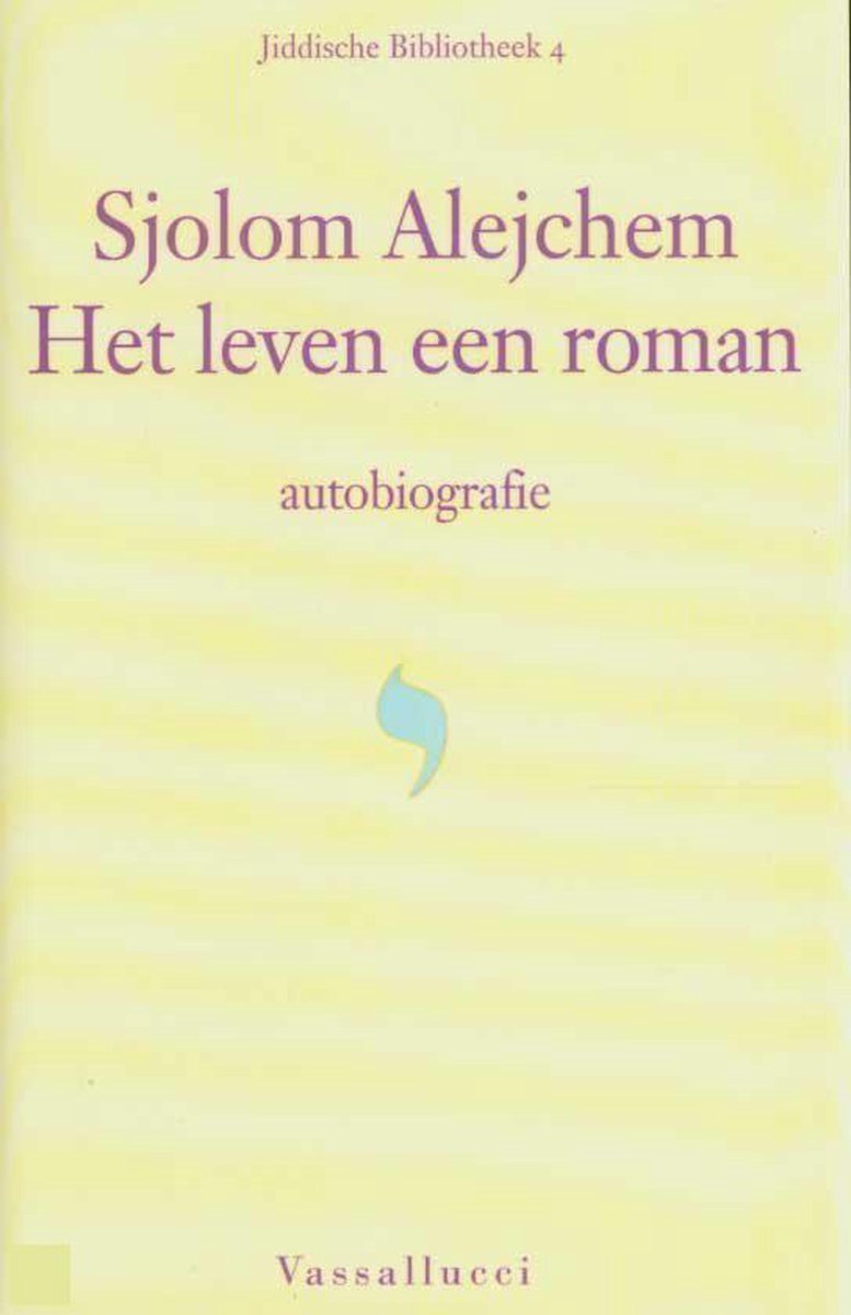 boekenbalie_9789050001175_cover Het leven een roman / Jiddische Bibliotheek / 4