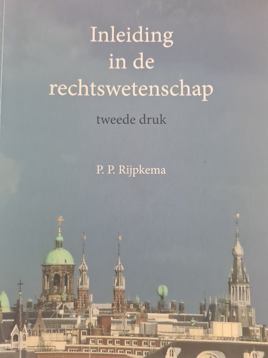 Inleiding in de rechtswetenschap