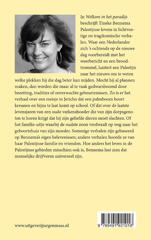 Welkom in het paradijs Welkom in het paradijs achterkant