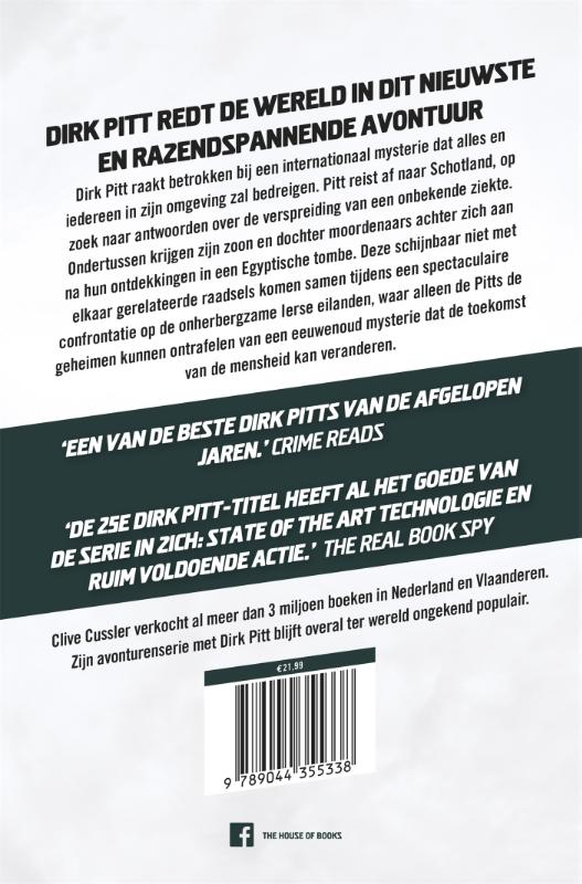 Het Keltische Rijk / Dirk Pitt / 25 Het Keltische Rijk / Dirk Pitt / 25 achterkant