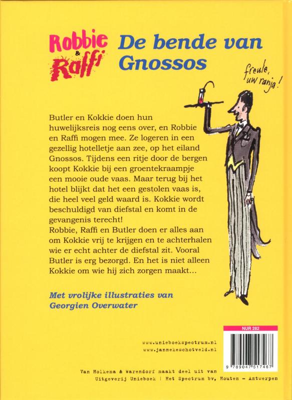 De bende van Gnossos / Robbie & Raffi achterkant