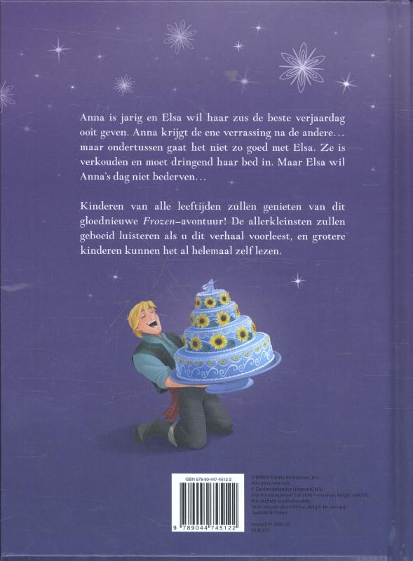 Anna's verjaardag / Disney Frozen Fever Disney Frozen Fever  -   Anna's verjaardag achterkant
