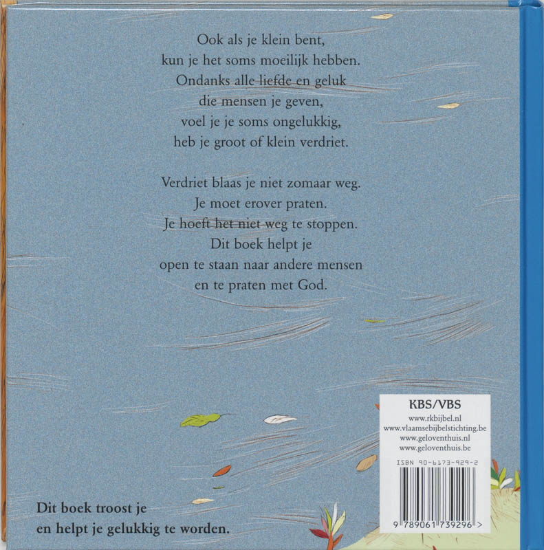 Zo kun je bidden als je verdrietig bent / Geloven thuis achterkant