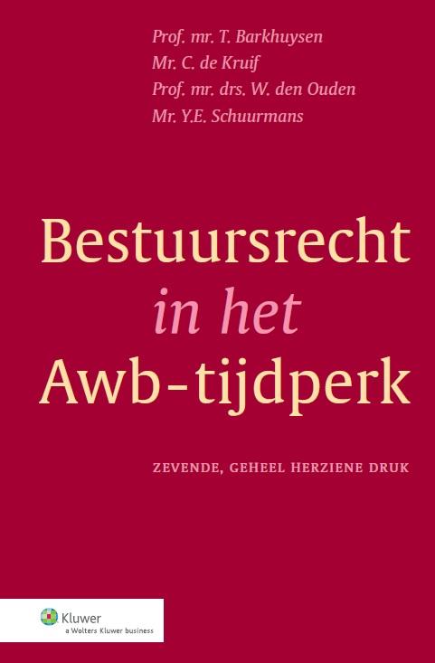 boekenbalie_9789013087017_cover Bestuursrecht in het Awb-tijdperk