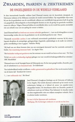 Zwaarden, paarden en ziektekiemen Zwaarden, paarden en ziektekiemen achterkant