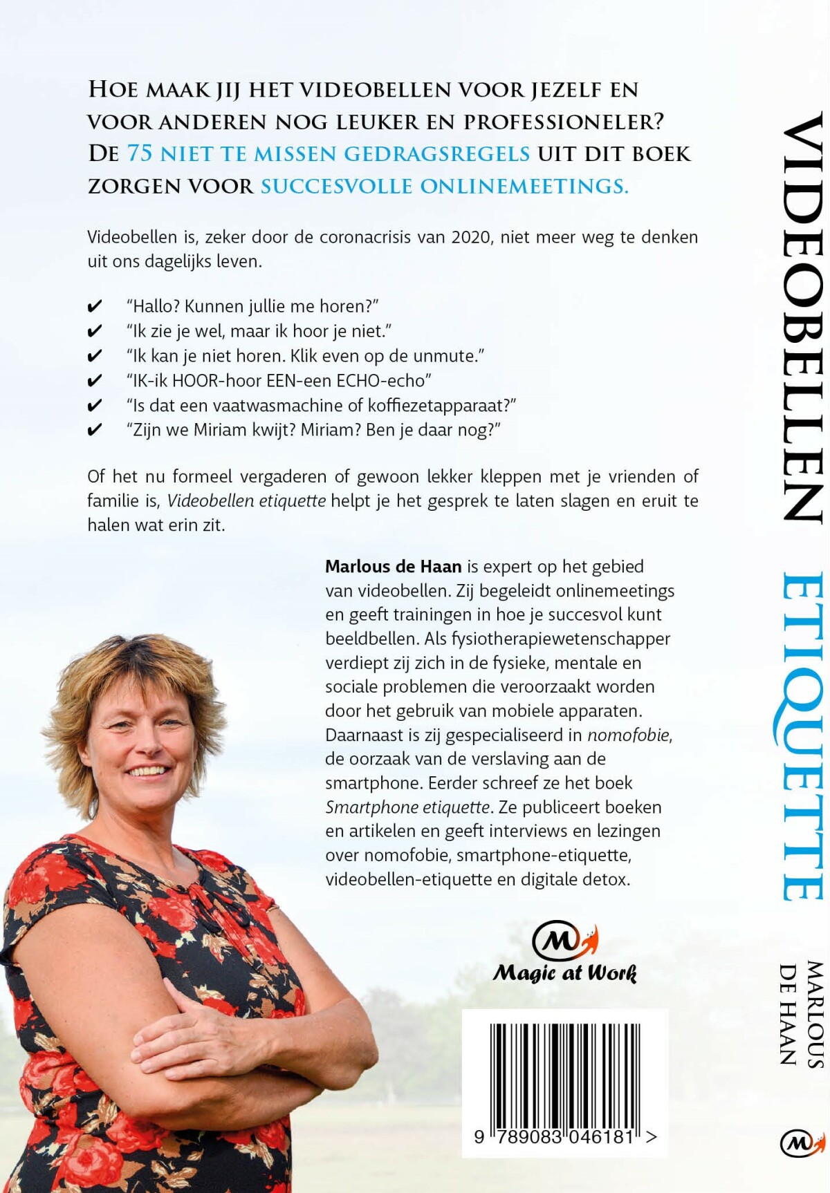 Videobellen etiquette achterkant