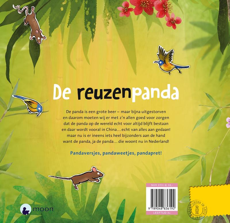 De reuzenpanda achterkant