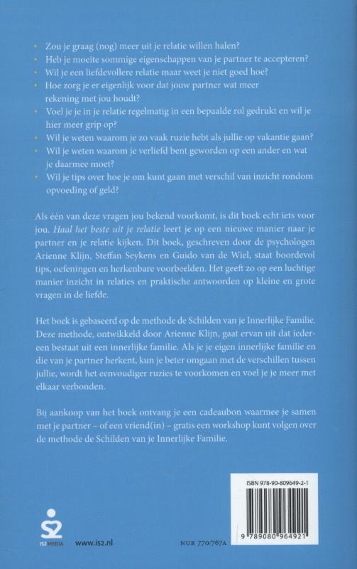 Haal het beste uit je relatie Haal het beste uit je relatie achterkant