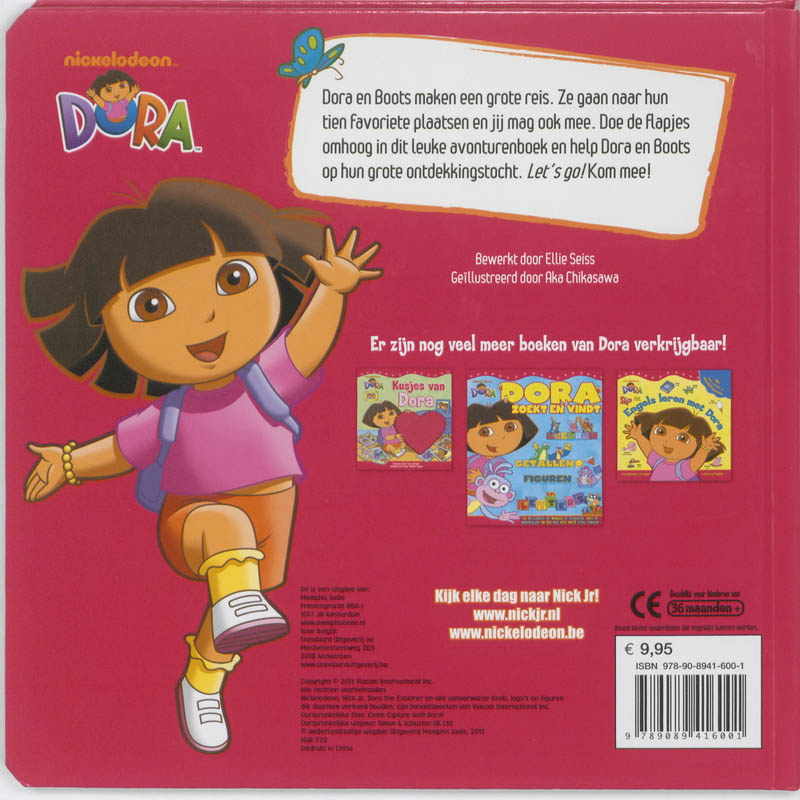 Ontdek het met Dora / Dora achterkant
