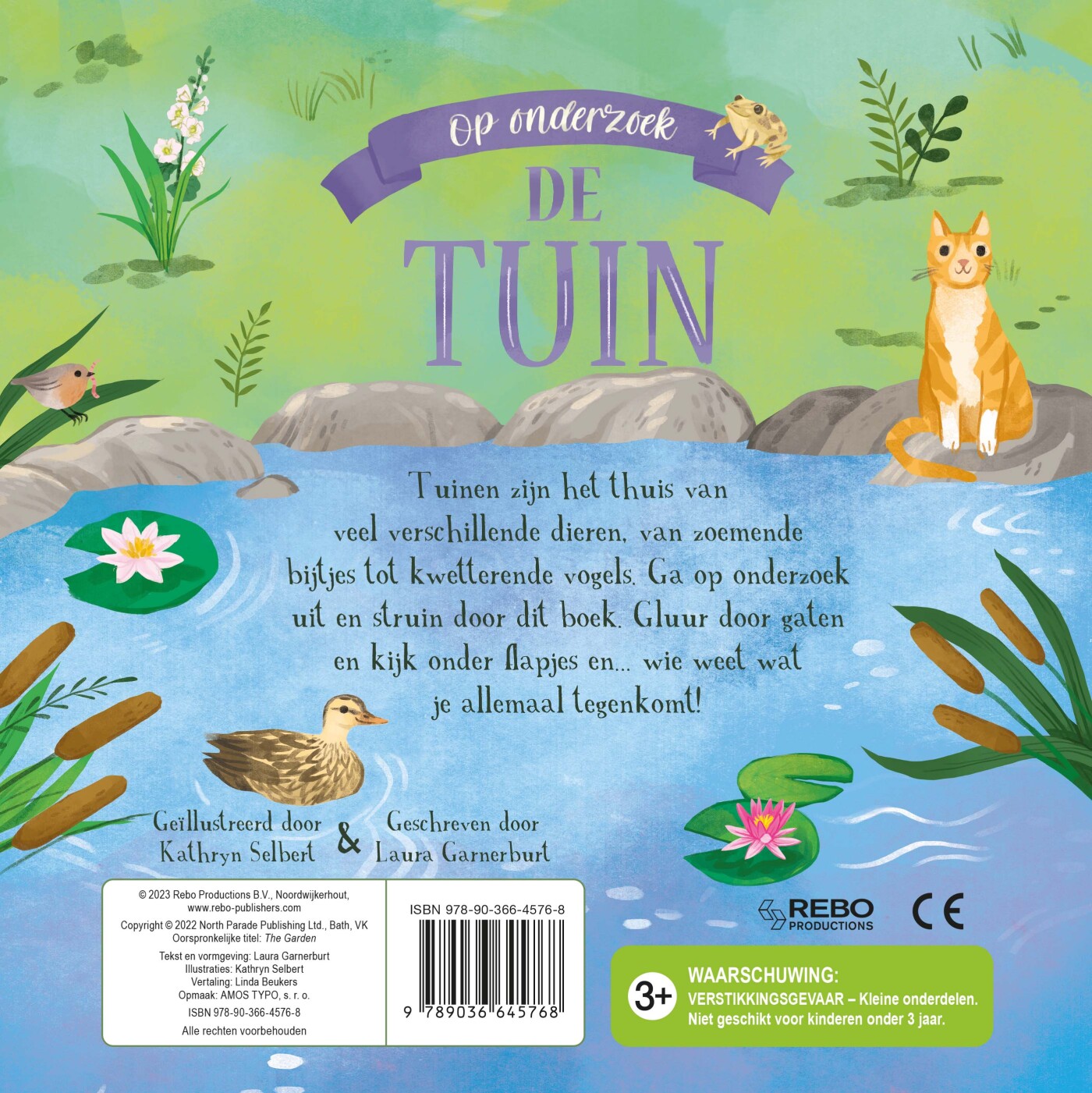 De tuin - Op onderzoek achterkant