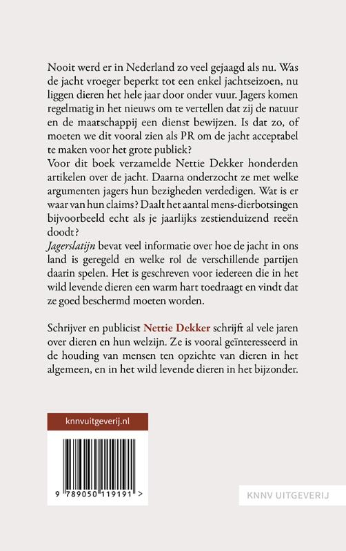Jagerslatijn achterkant