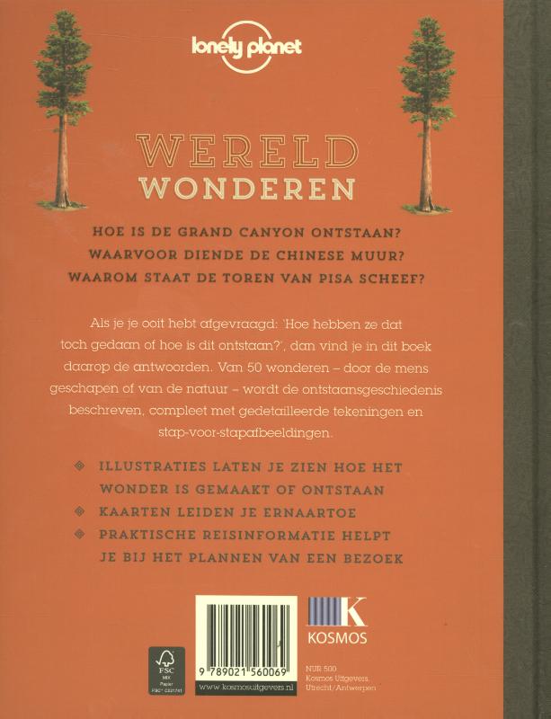 Wereldwonderen achterkant