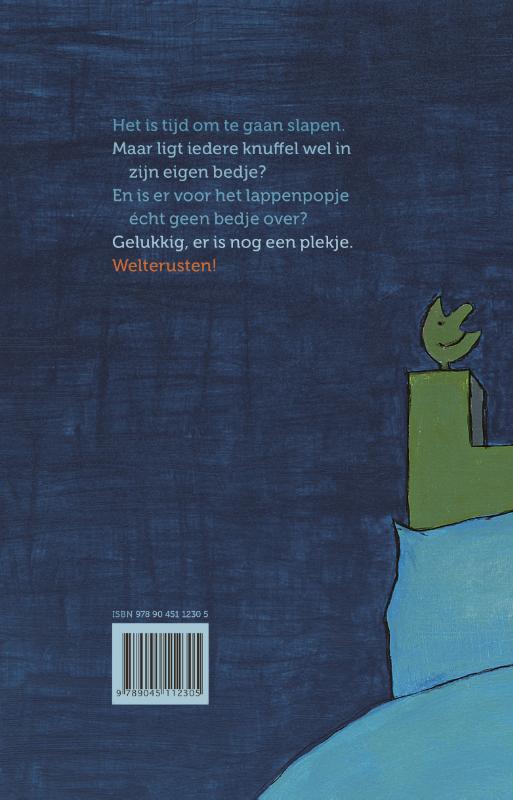 Waarom lig jij in mijn bedje? Waarom lig jij in mijn bedje? achterkant