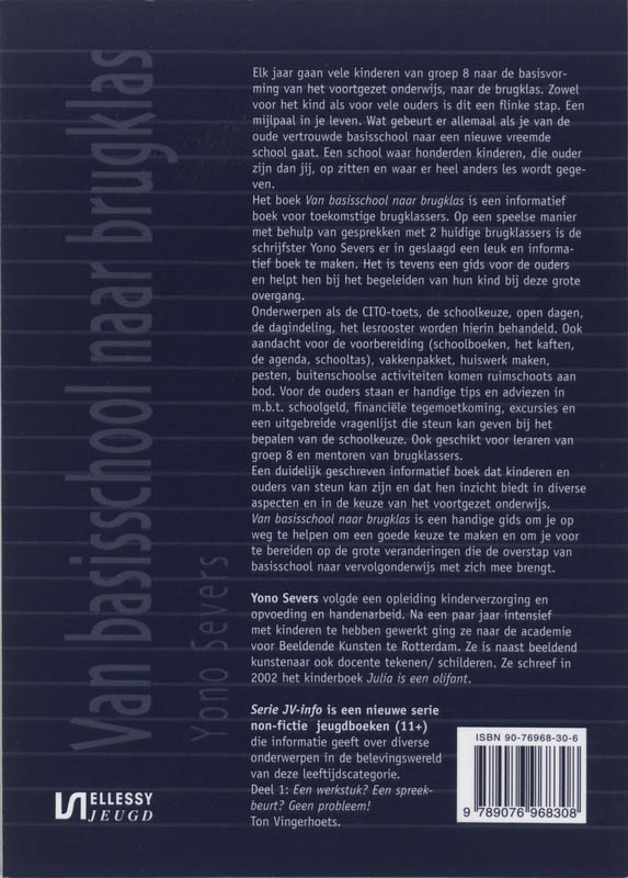 Van basisschool naar brugklas achterkant