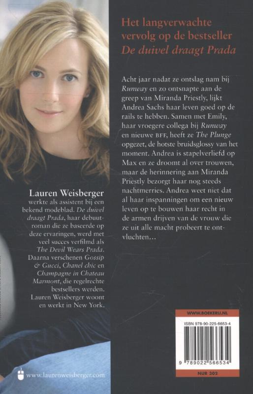 De wraak van Prada De wraak van Prada achterkant